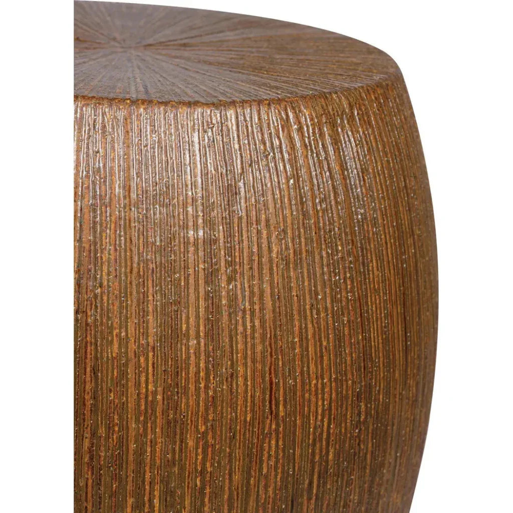 Bud Stool/Accent Table - Red Outdoor End Table