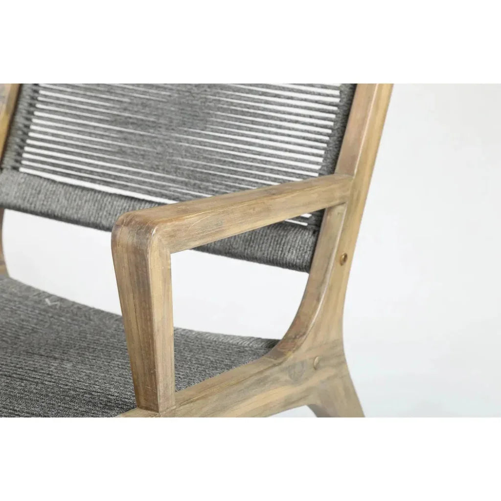 Explorer Oceans  Grey Outdoor Lounge Chair