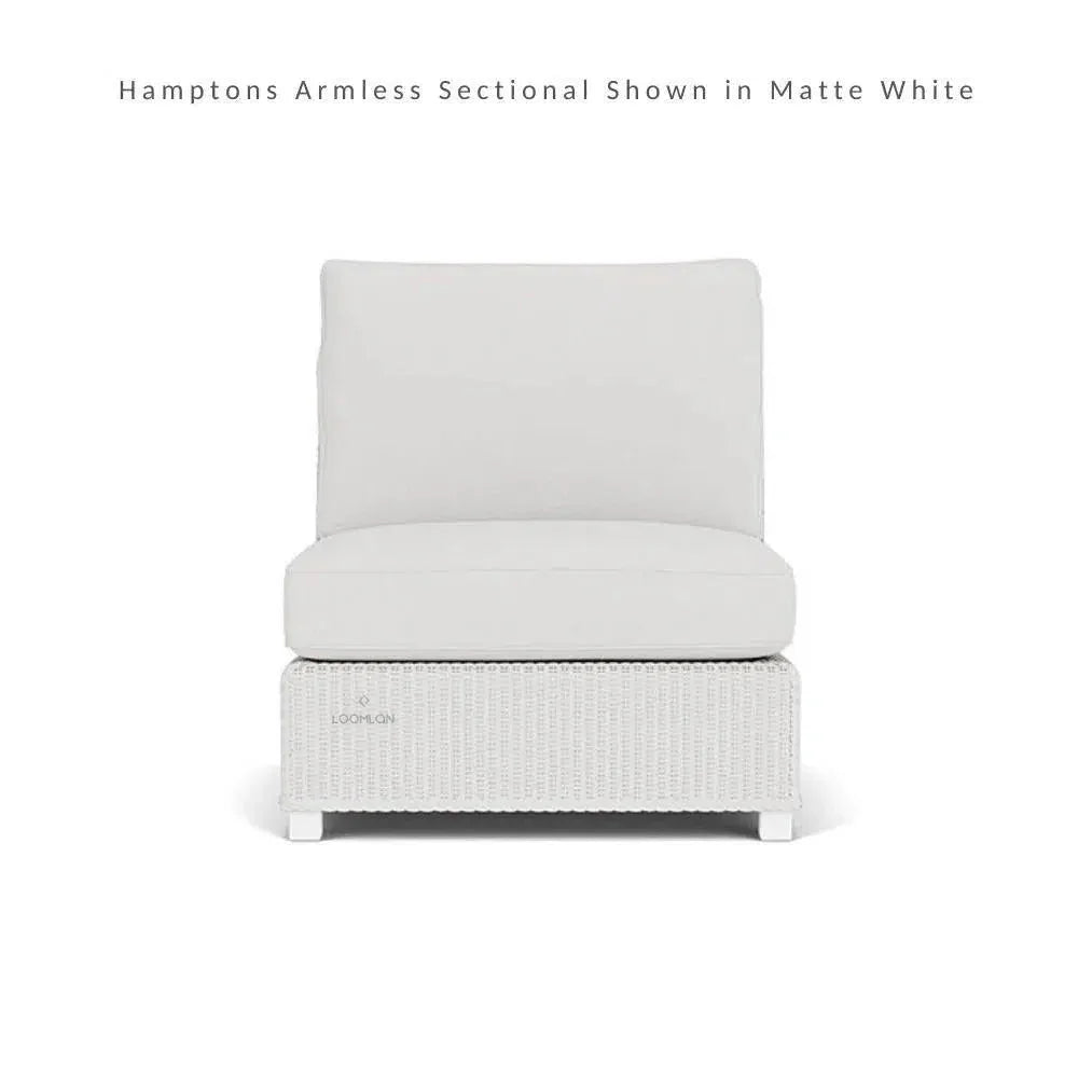 Hamptons Outdoor Wicker Corner Sectional with Table