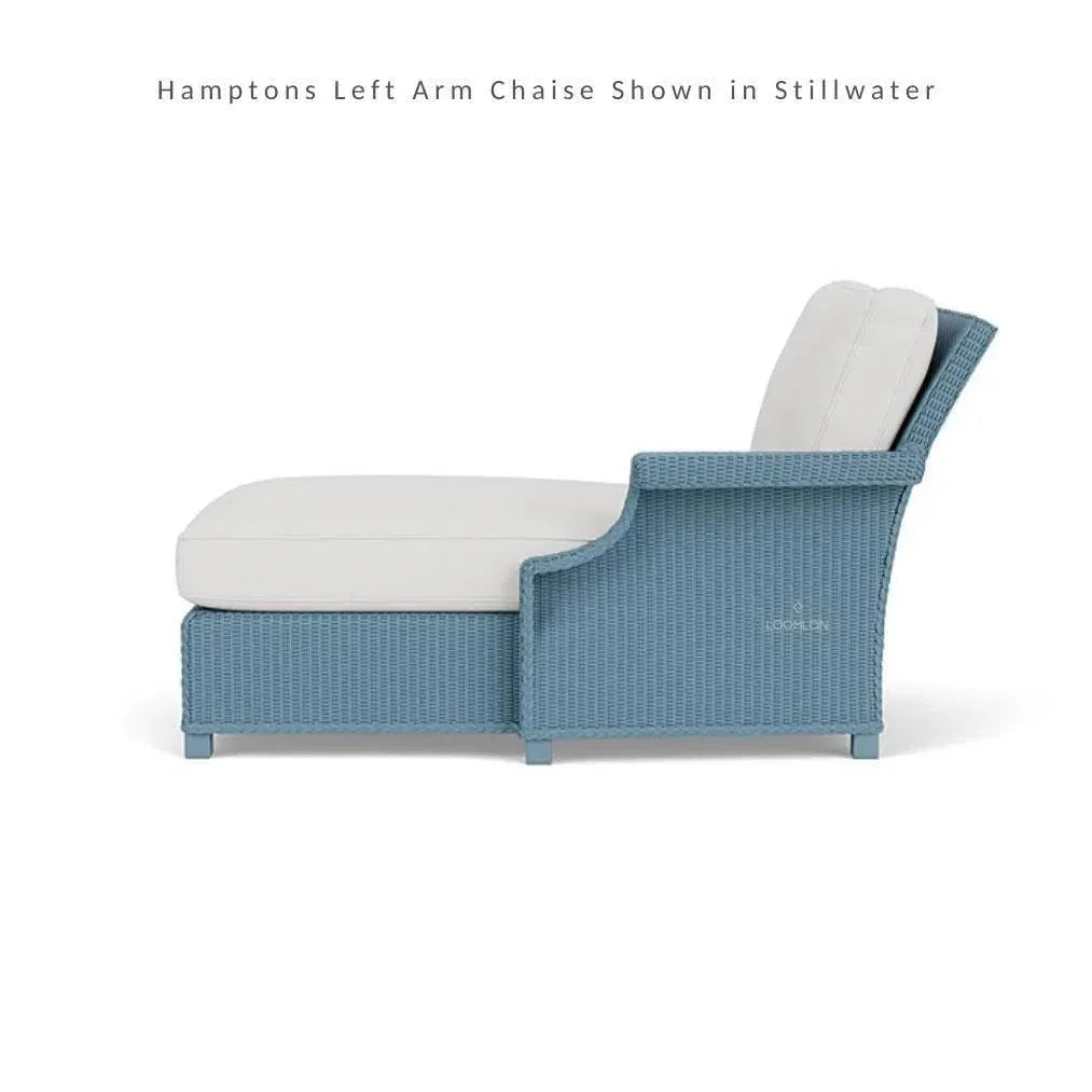 Hamptons Outdoor Wicker Sectional with Coffee Table Set