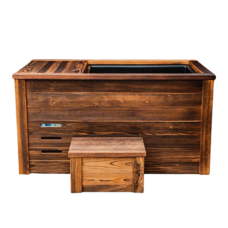 Kooru Handcrafted Redwood Cold Plunge Tub