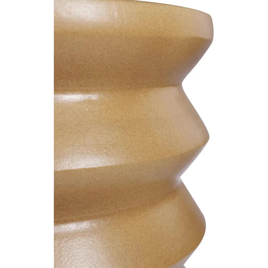 Mirage Accent Table - Brown Outdoor End Table