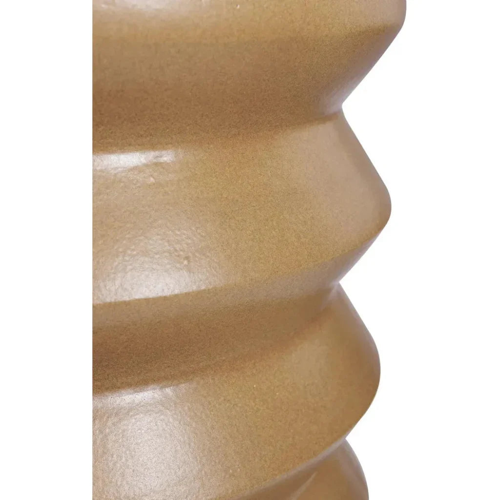 Mirage Accent Table - Brown Outdoor End Table