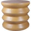 Mirage Accent Table - Brown Outdoor End Table