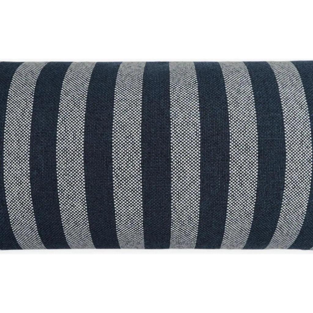 Outdoor Seaport Lumbar Pillow - Navy