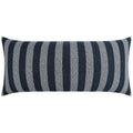 Outdoor Seaport Lumbar Pillow - Navy