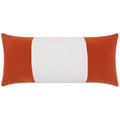 Outdoor Sundance Band Lumbar Pillow - Orange