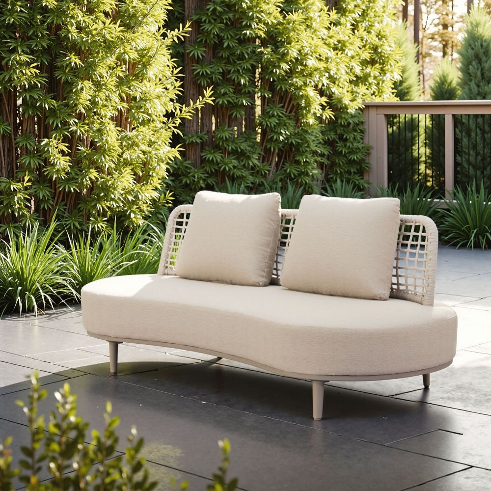 Ruhe Olefin Fabric Outdoor Sofa
