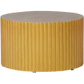 Scallop Zanzibar Gold Outdoor Coffee Table
