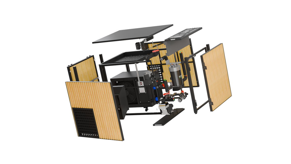 RevX X Tub with LUX Chiller and Filtration System