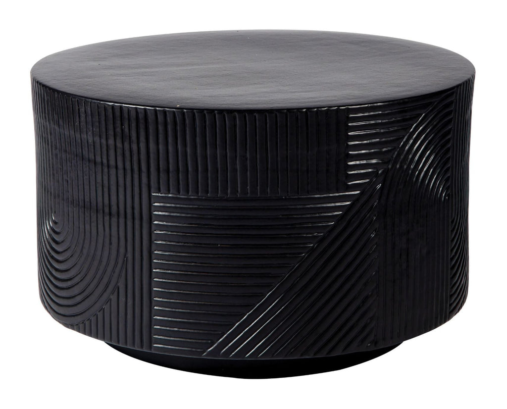 Serenity 15" Tall Round Outdoor Accent Table