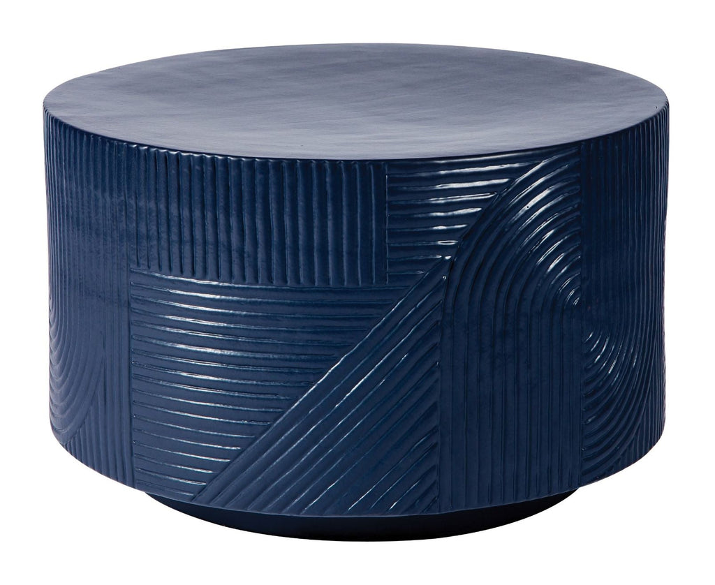 Serenity 15" Tall Round Outdoor Accent Table