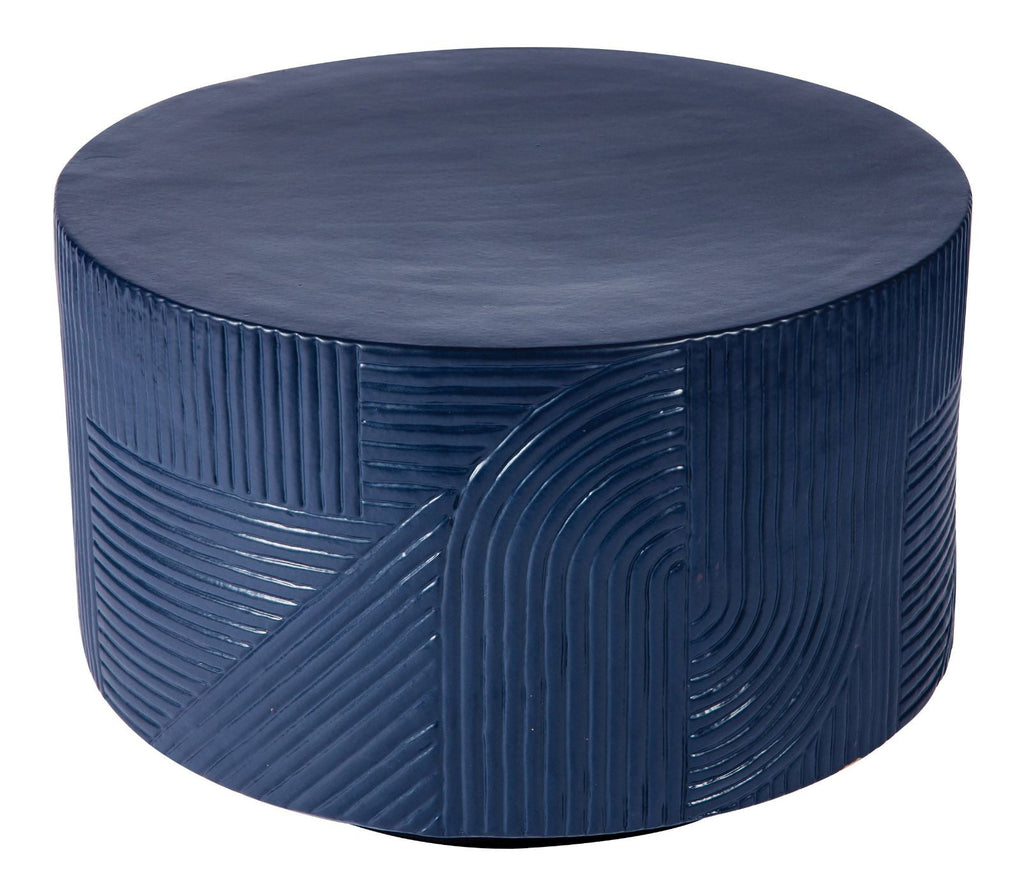 Serenity 15" Tall Round Outdoor Accent Table