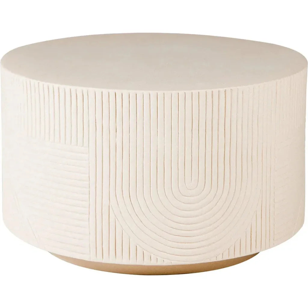 Serenity 15" Tall Round Outdoor Accent Table
