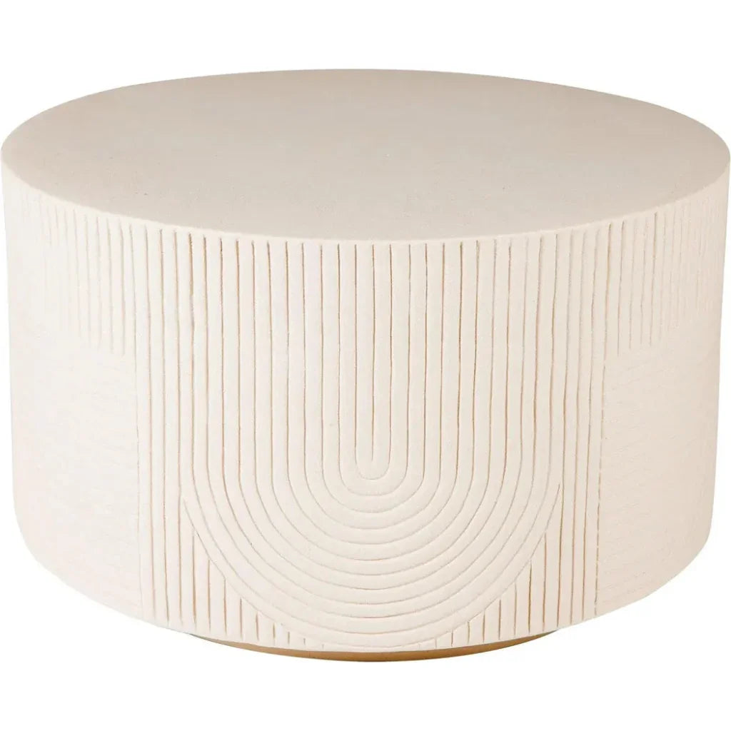 Serenity 15" Tall Round Outdoor Accent Table