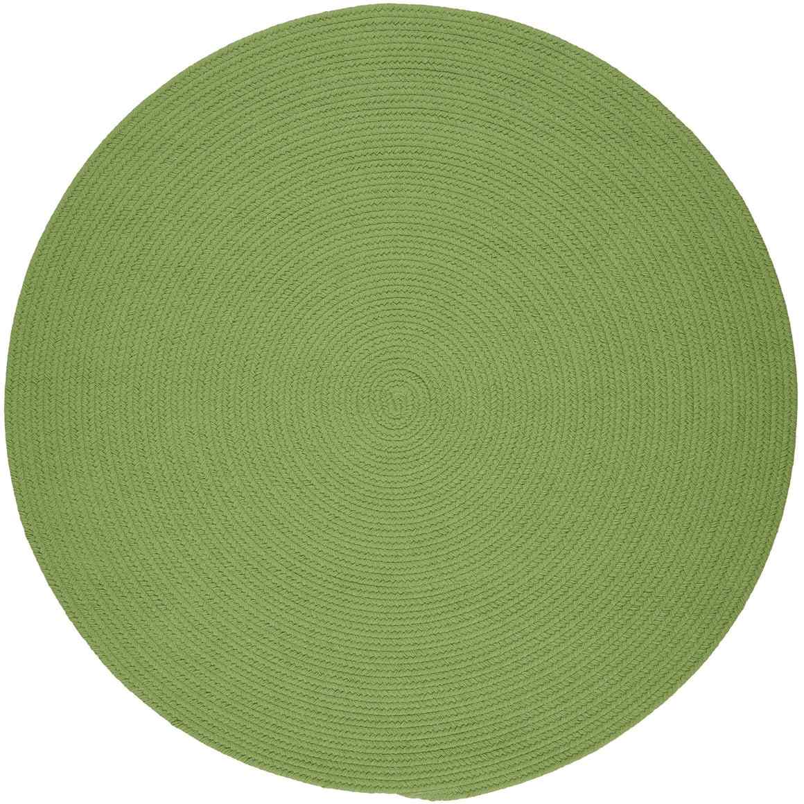 Wearever Flat Braid Round Indoor-Outdoor Rugs