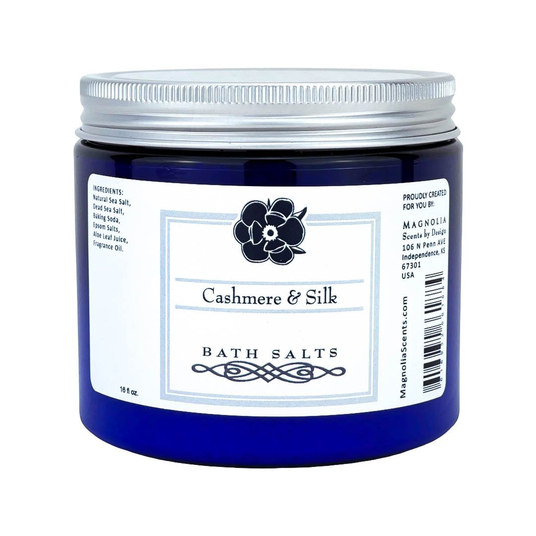 Cashmere and Silk Mineral Bath Salts 16 oz