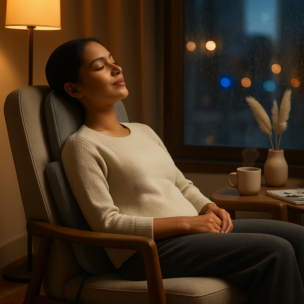 Shiatsu Full-Back Massage Chair Pad with Heat