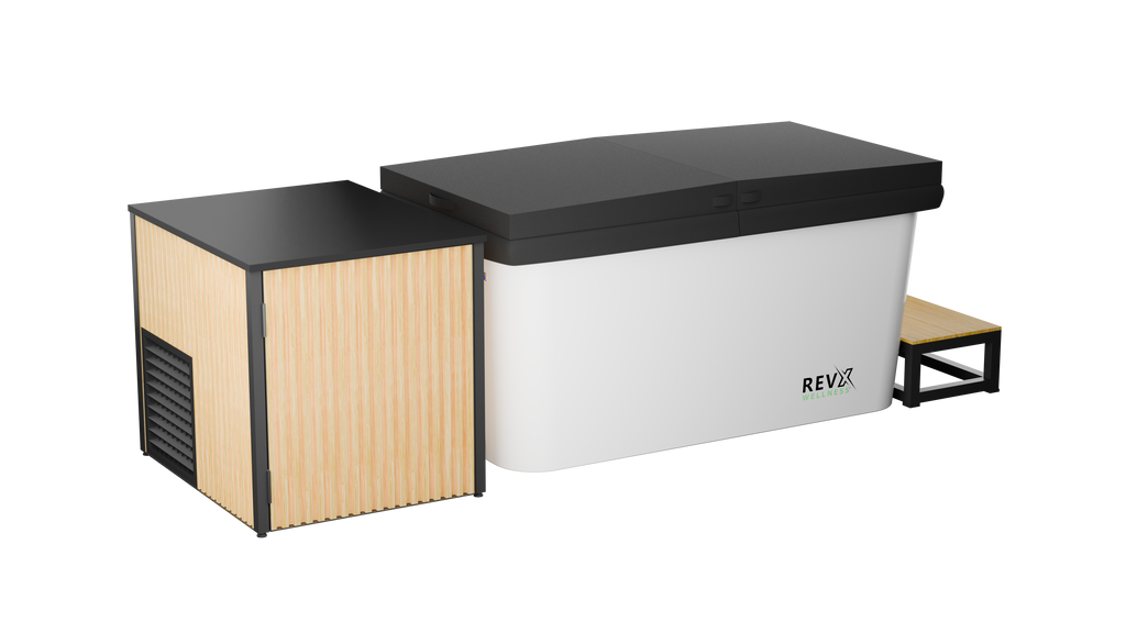 RevX X Tub with LUX Chiller and Filtration System