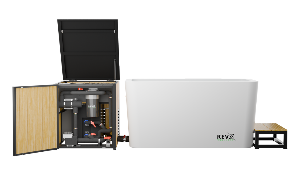 RevX X Tub with LUX Chiller and Filtration System