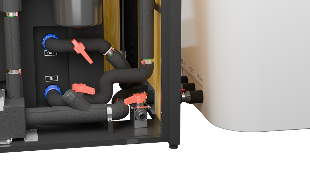 RevX X Tub with LUX Chiller and Filtration System
