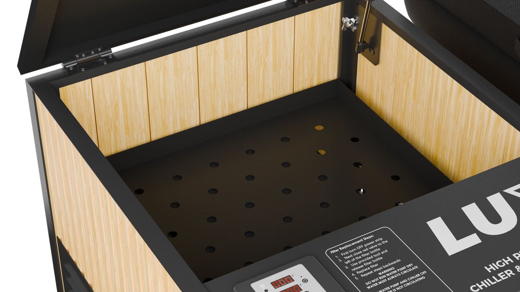 RevX X Tub with LUX Chiller and Filtration System