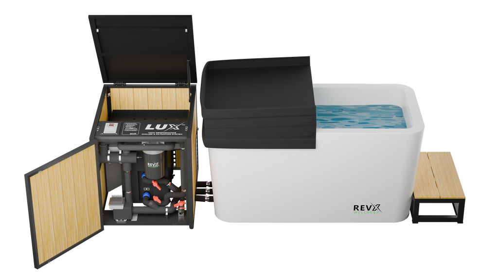 RevX X Tub with LUX Chiller and Filtration System